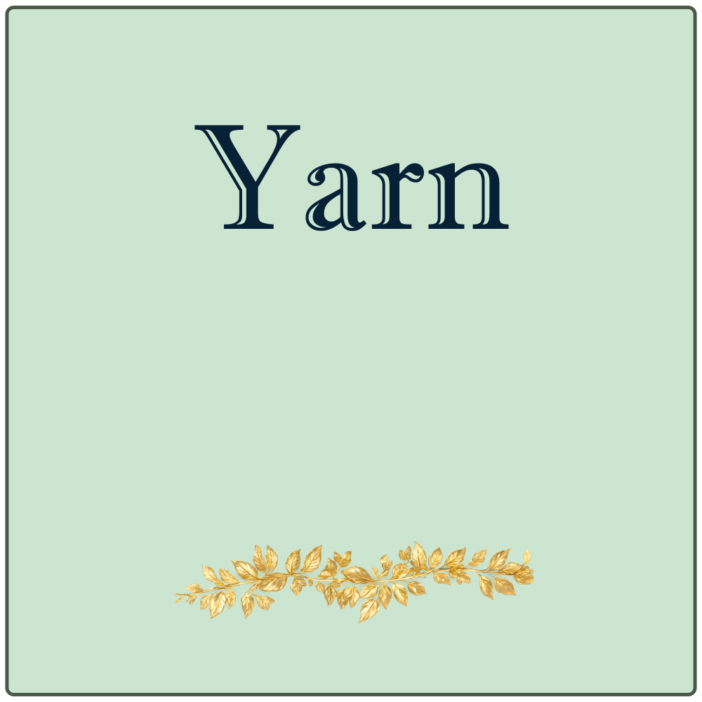 <!-- 002 -->Yarn