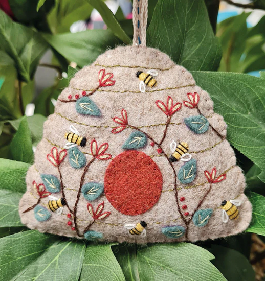  Beehive Felt Craft Mini Kit  by Corinne Lapierre