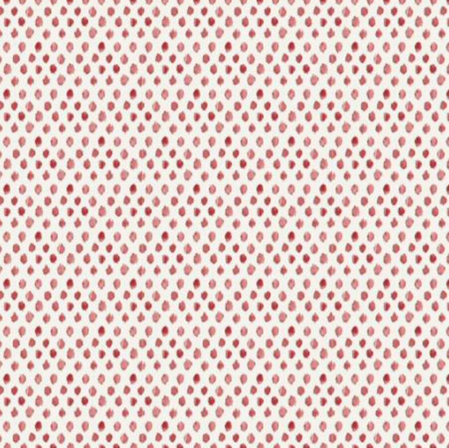 100% Cotton from Wilmington Prints - At The Helm - Red Ikat Dot 89261/133 per fat quarter