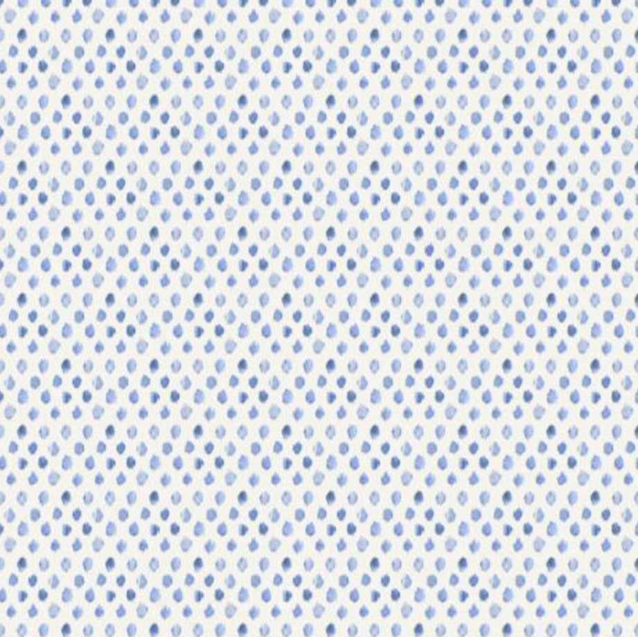 100% Cotton from Wilmington Prints - At The Helm - Blue  Ikat Dot 89261/440 per fat quarter