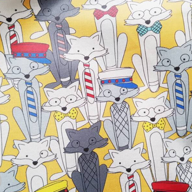 100% Cotton - Eco Laminated  - Waterproof fabric from Sark Textiles - Lovely Day, Green,  1925-3,  per fat quarter