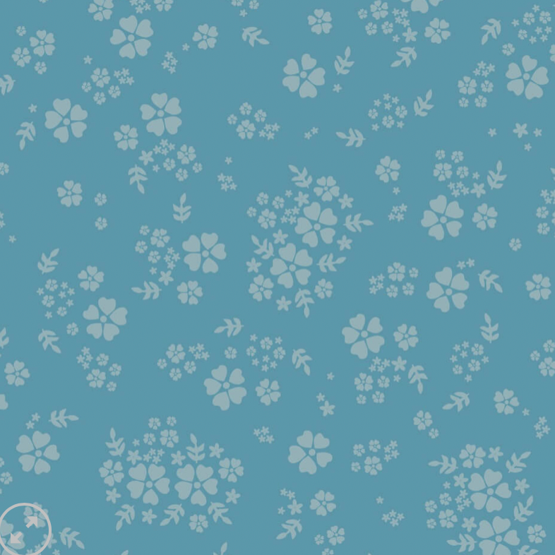 100% Cotton - Eco Laminated  - Waterproof fabric from Sark Textiles - Maisie, Blue, 1938-4,  per fat quarter