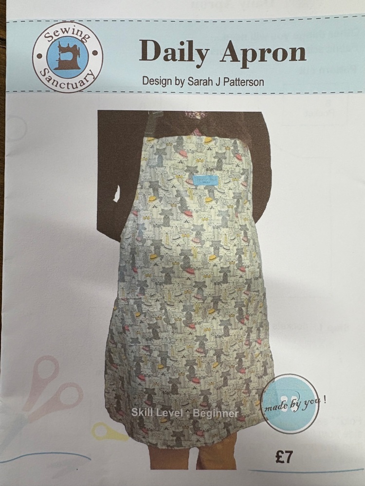 Paper Pattern from Sark Textiles, Daily Apron