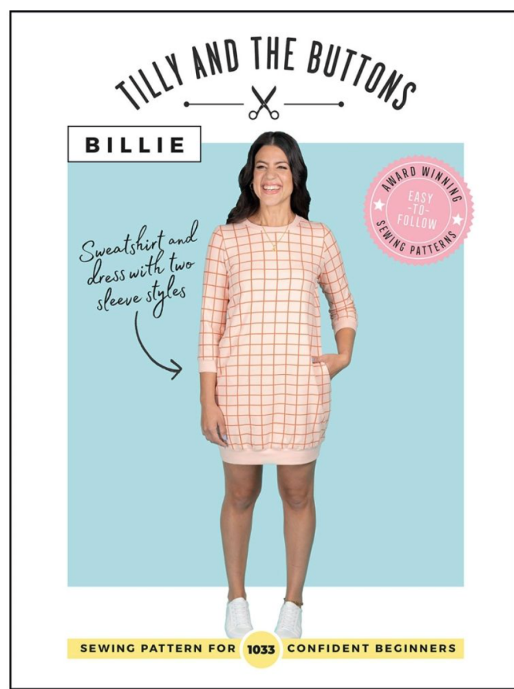  Tilly & the buttons - Billie -, Paper Pattern,  fabric required