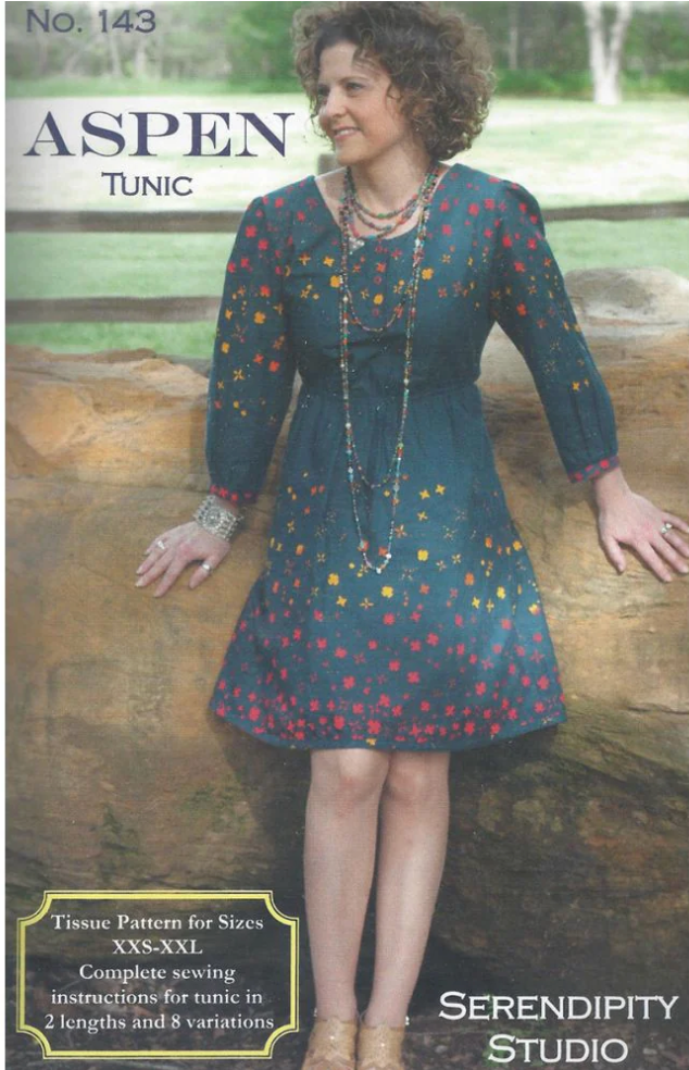  Serendipity Studio - Aspen -, Paper Pattern,  fabric required