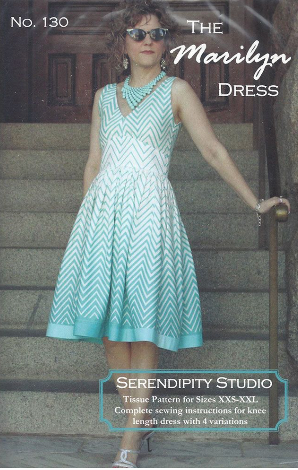  Serendipity Studio - Marilyn -, Paper Pattern,  fabric required