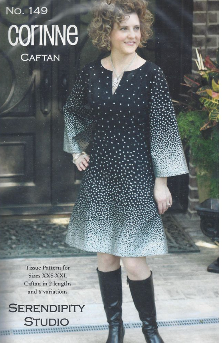 <!-- SP1004 --> Serendipity Studio - Corinne -, Paper Pattern,  fabric requ