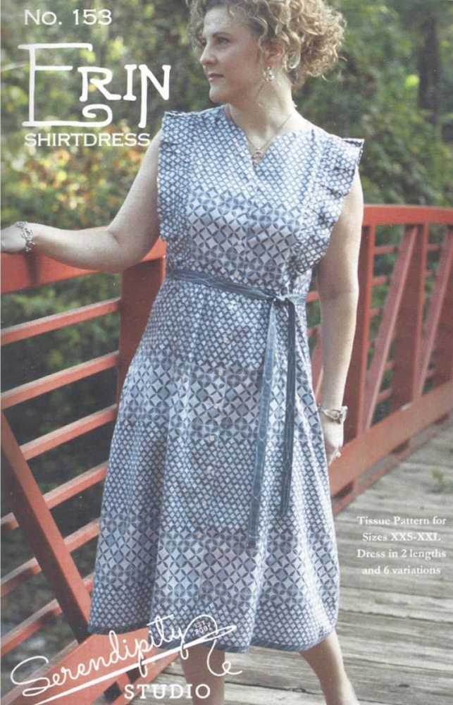  Serendipity Studio - Erin -, Paper Pattern,  fabric required