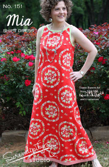  Serendipity Studio - Mia -, Paper Pattern,  fabric required