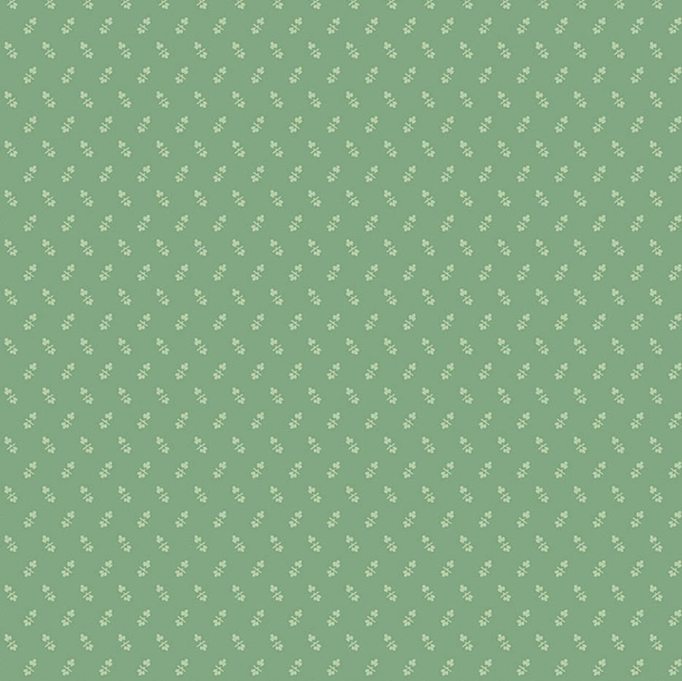 100% Cotton from Makower - Tonal Ditsy - Bitty Blooms in Forest, per pre-cut fat quarter