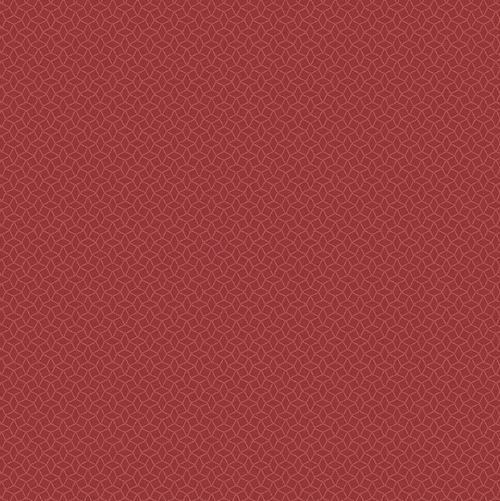 100% Cotton from Makower - Tonal Ditsy - Geo dance in Rouge per pre-cut fat quarter