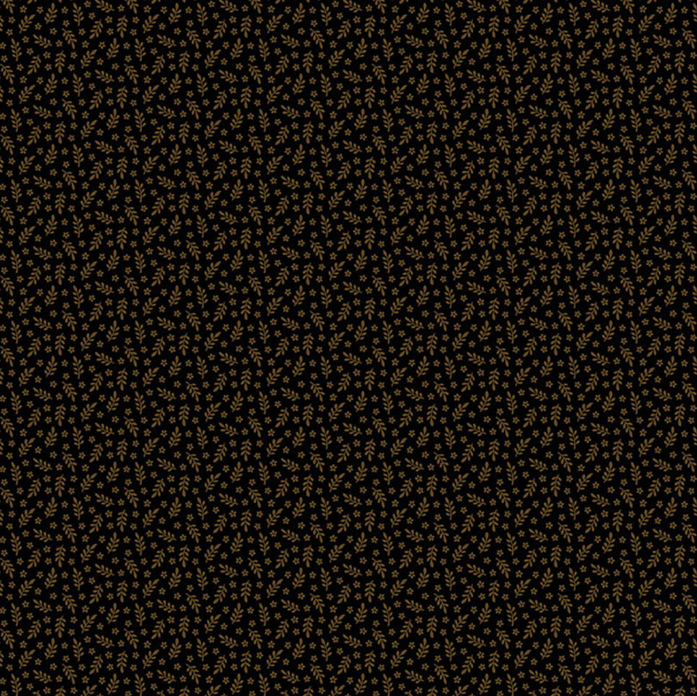 100% Cotton from Makower - Tonal Ditzy - Garden in Peppercorn, per pre-cut fat quarter