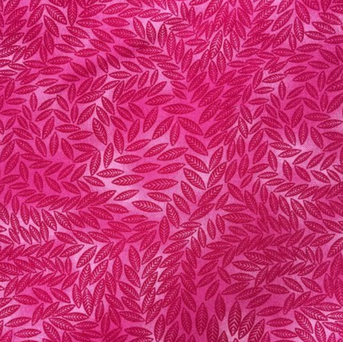 100% Cotton from Craft Cotton Co, William Morris - V&A - Willow Bough, Fuchsia, per Fat Quarter