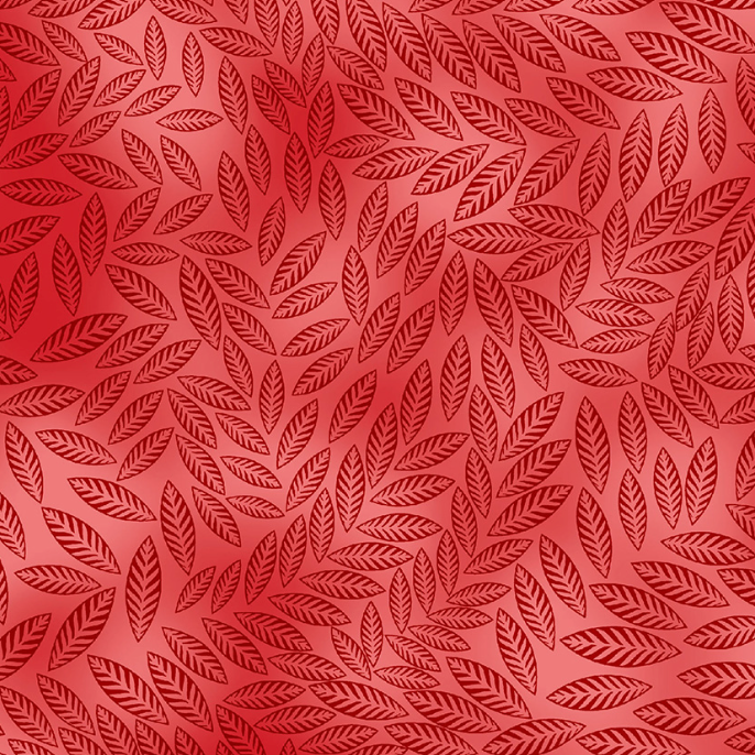 100% Cotton from Craft Cotton Co, William Morris - V&A - Willow Bough, Red, per Fat Quarter
