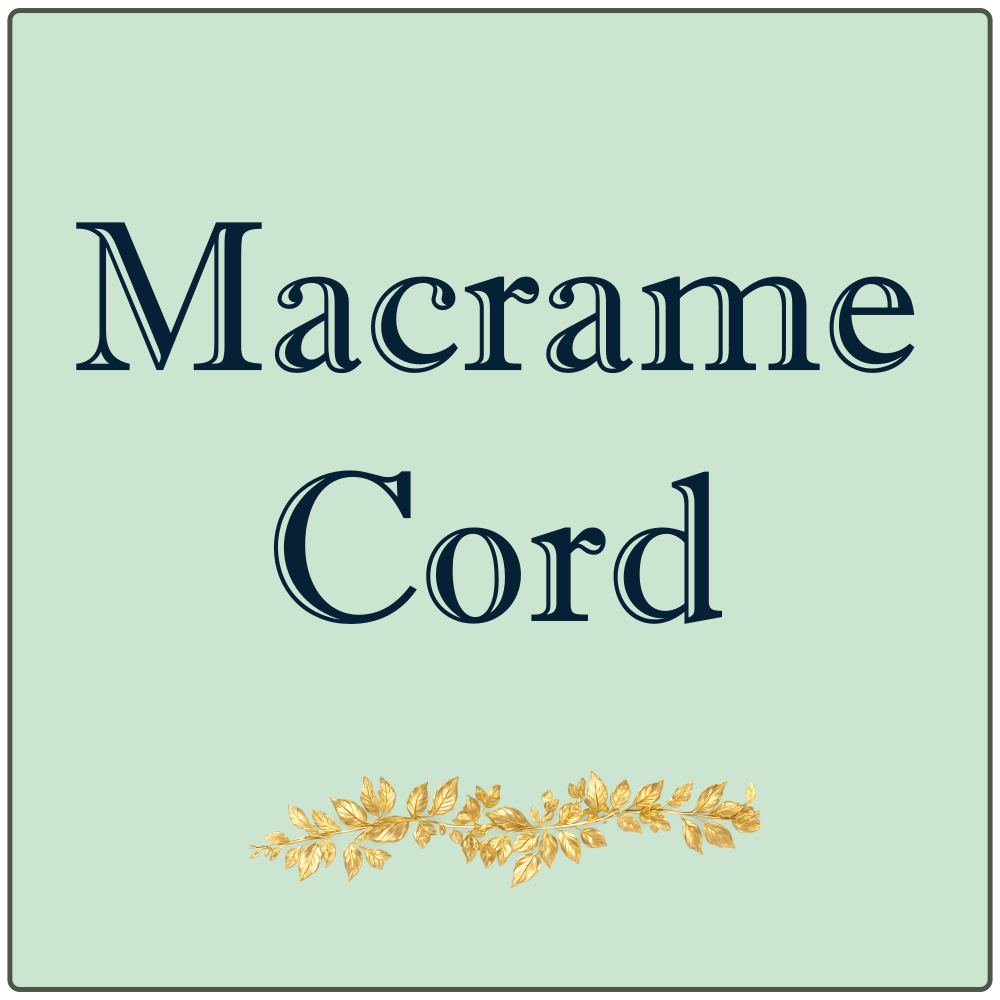 <!-- 006 -->Macrame Cotton