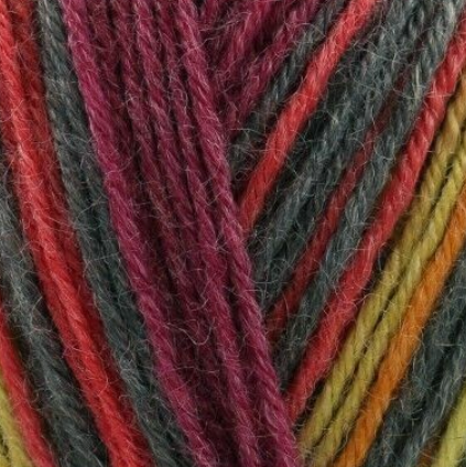  James C Brett, Funny Feet  - Colour Its Fruity, 100g per ball, 4ply