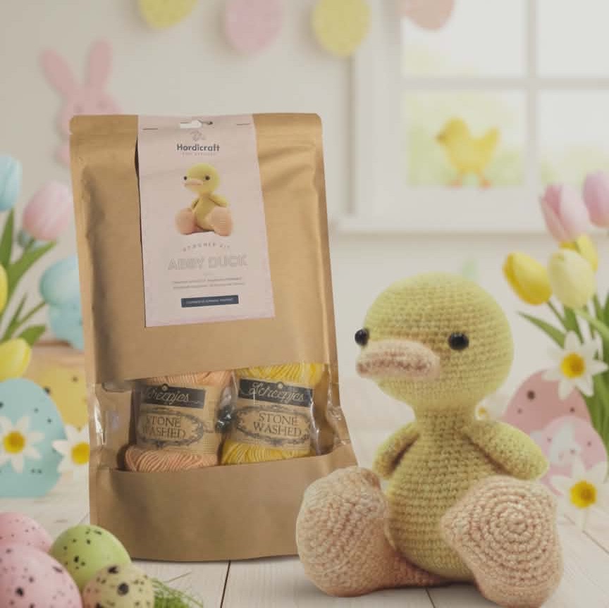  Abby Duck by Hardicraft - Stone washed yarn - 78% Cotton, 22% Acrylic