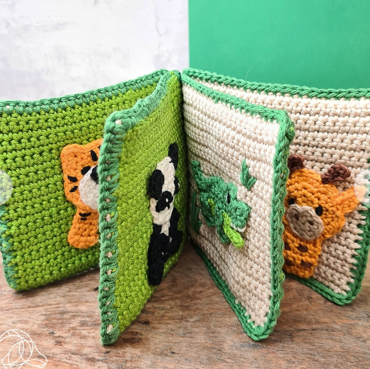  Soft Book Jungle by Hardicraft - 100% Cotton Catona Mercerised Yarn