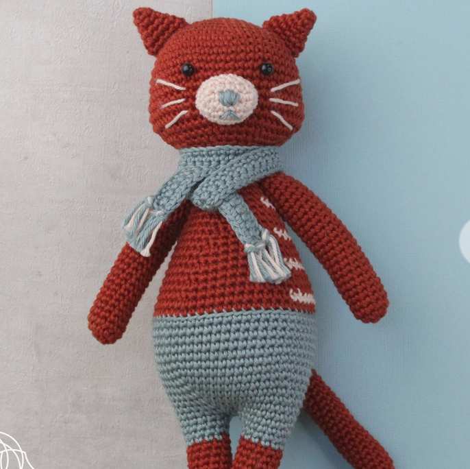  Pixie Cat by Hardicraft -100% Cotton Catona Mercerised Yarn