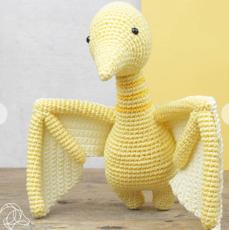  Pteranodon by Hardicraft -100% Cotton Catona Mercerised Yarn