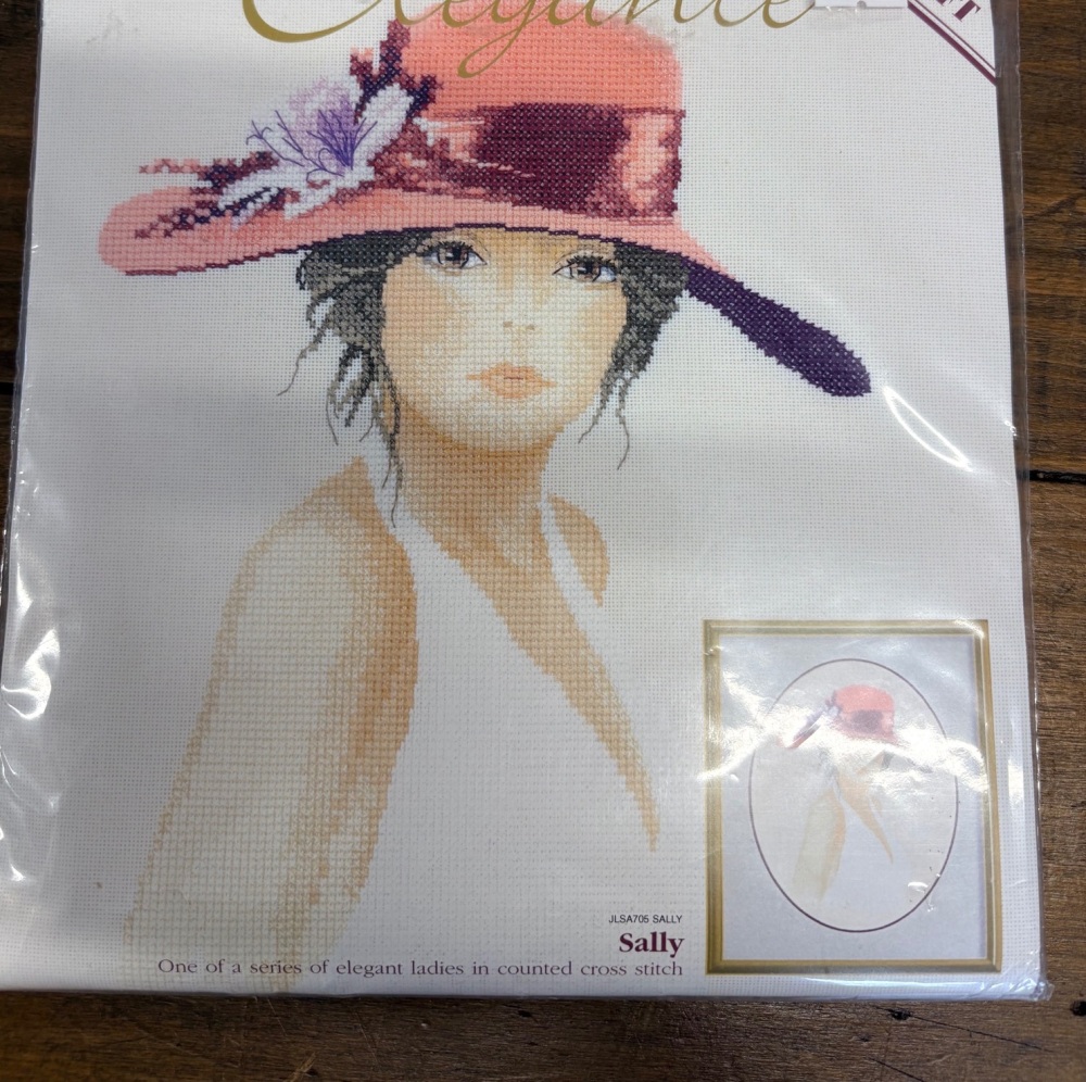  John Clayton - Heritage Stitch Craft - Elegance  - Sarah - Cross Stitch