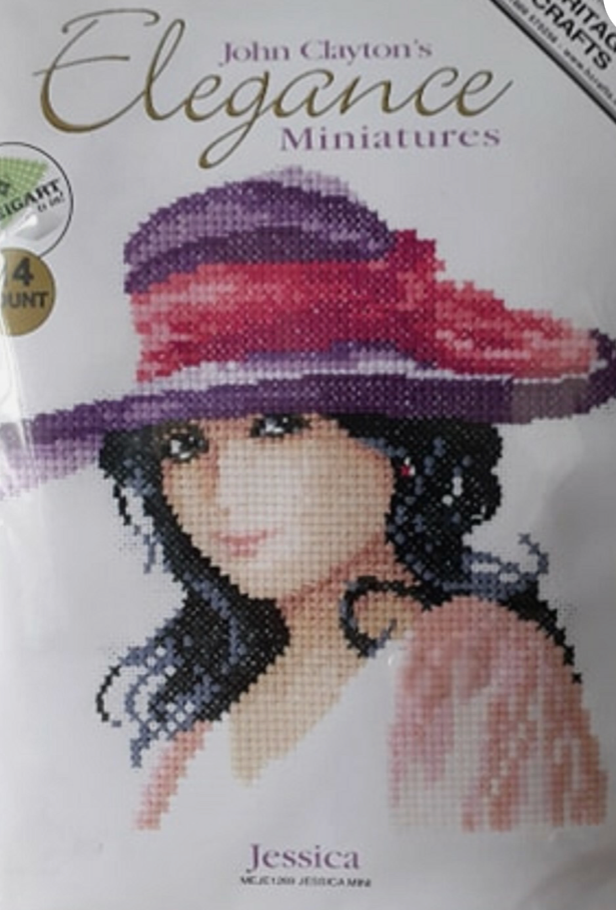 John Clayton - Heritage Stitch Craft - Elegance  - Jessica - Cross Stitch