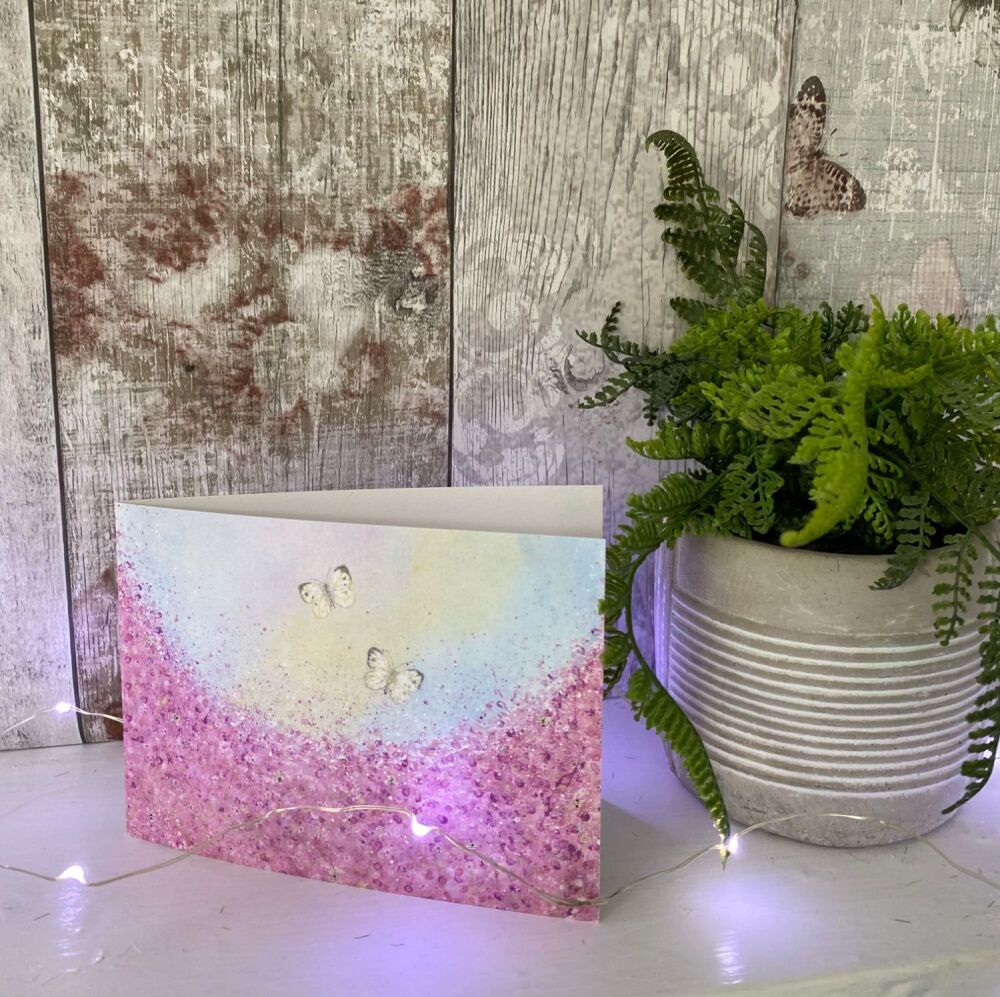 Spring smiled A6 Card
