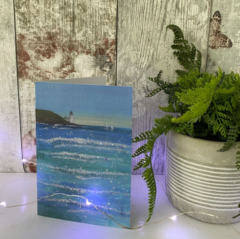 St. Anthony lighthouse A6 Card
