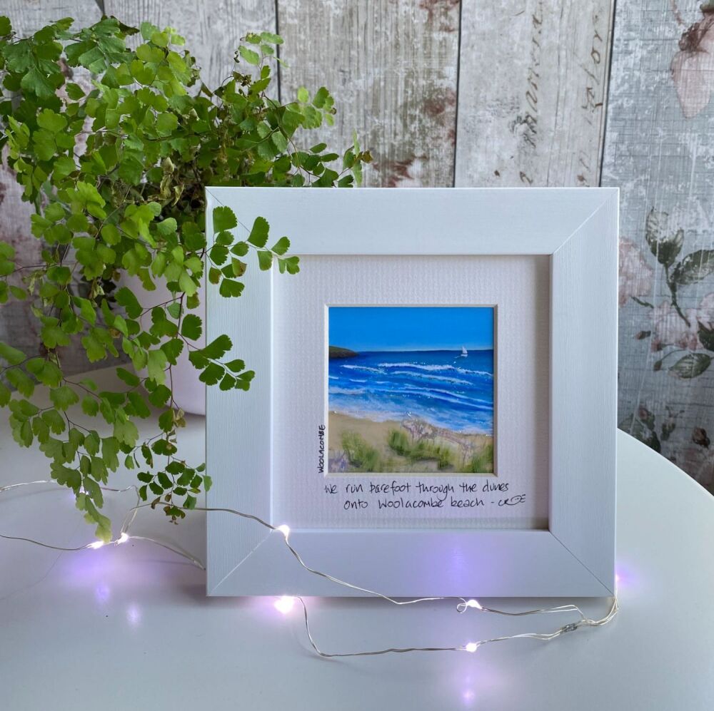 Woolacombe Mini Framed Print