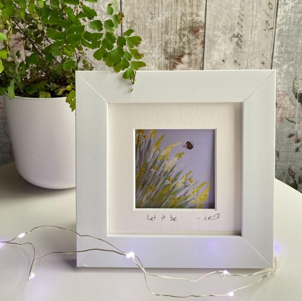 Let it be Mini Framed Print