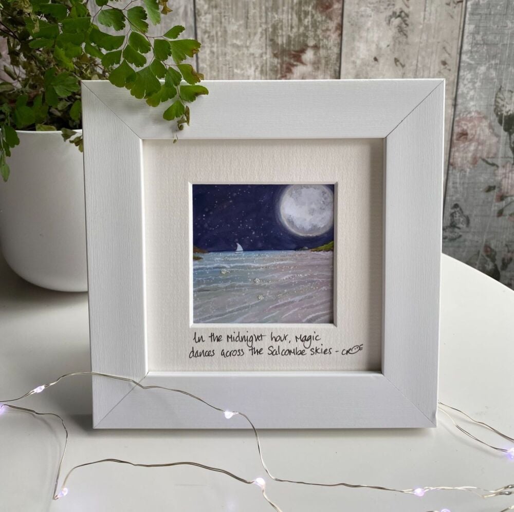 Salcombe Mini Framed Print