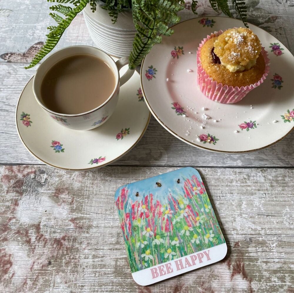 Bee Happy Coaster