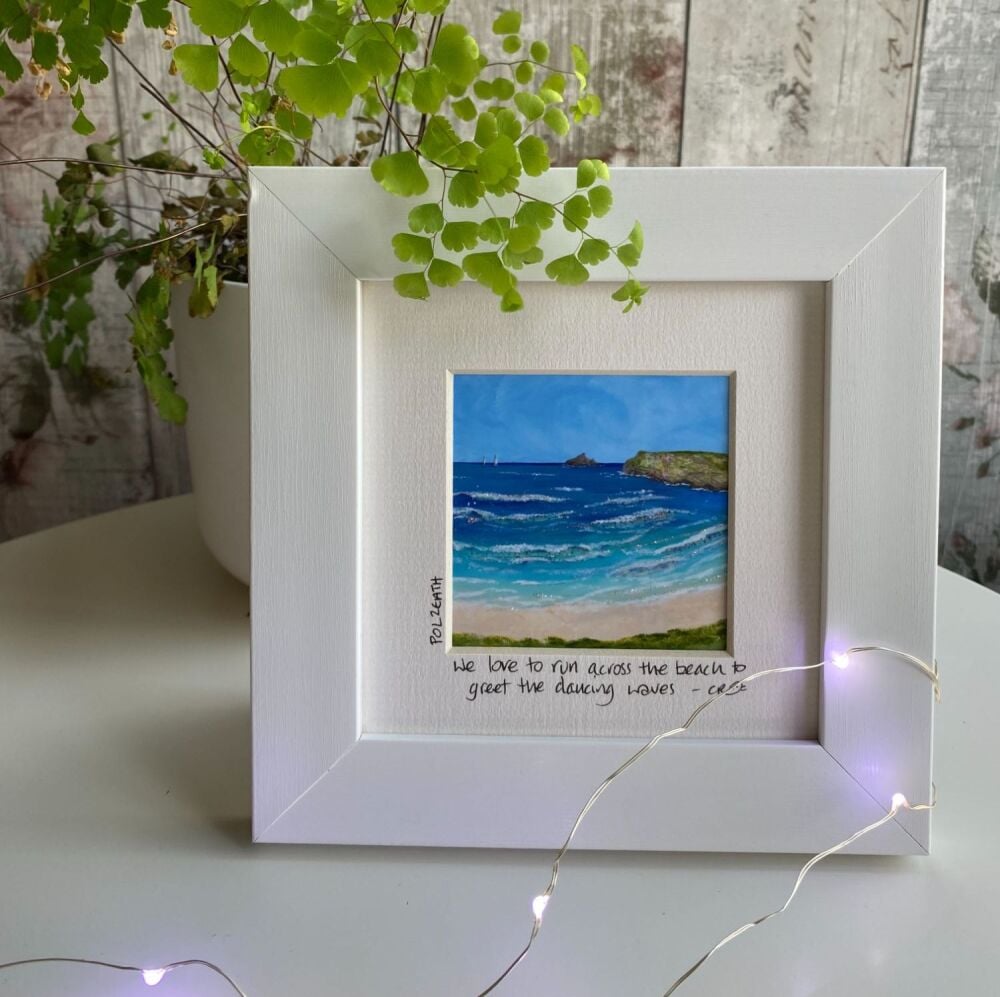 Polzeath - Mini Framed Print