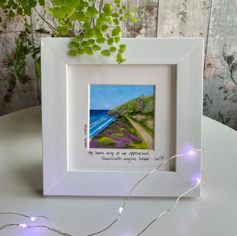 Wheal Coates - Mini Framed Print