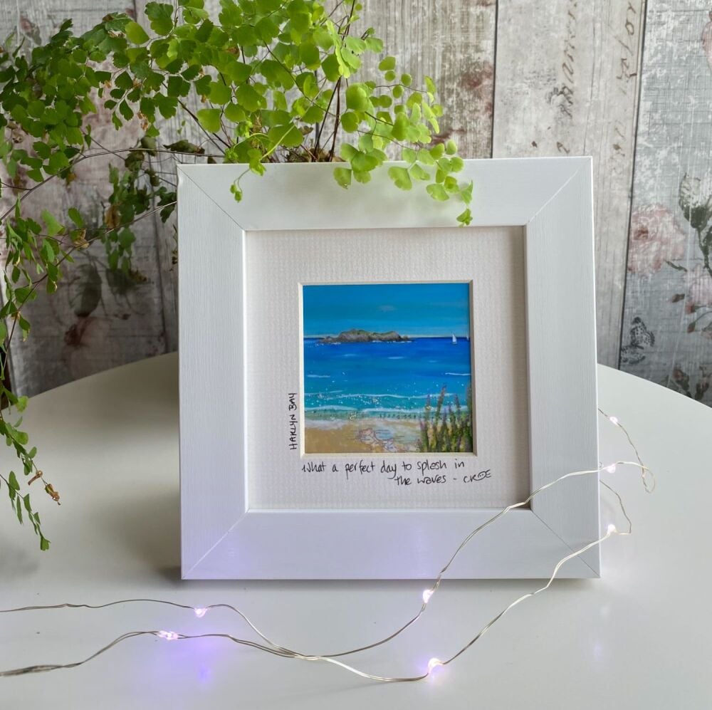 Harlyn Bay - Mini Framed Print