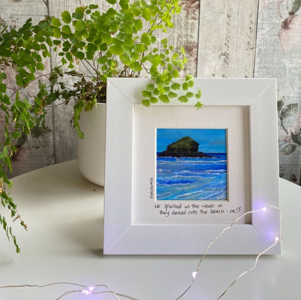 Portreath - Mini Framed Print