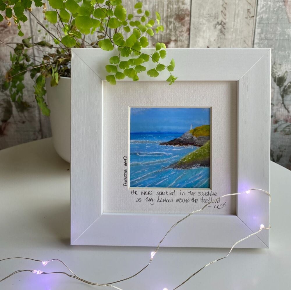 Trevose Head - Mini Framed Print