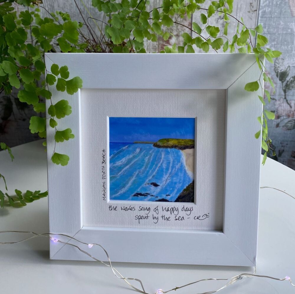 Mawgan Porth - Mini Framed Print