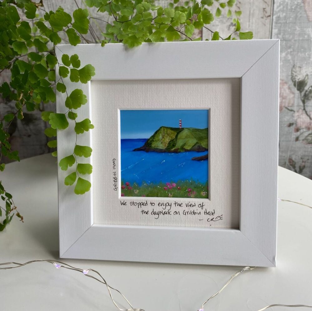 Gribbin Head - Mini Framed Print