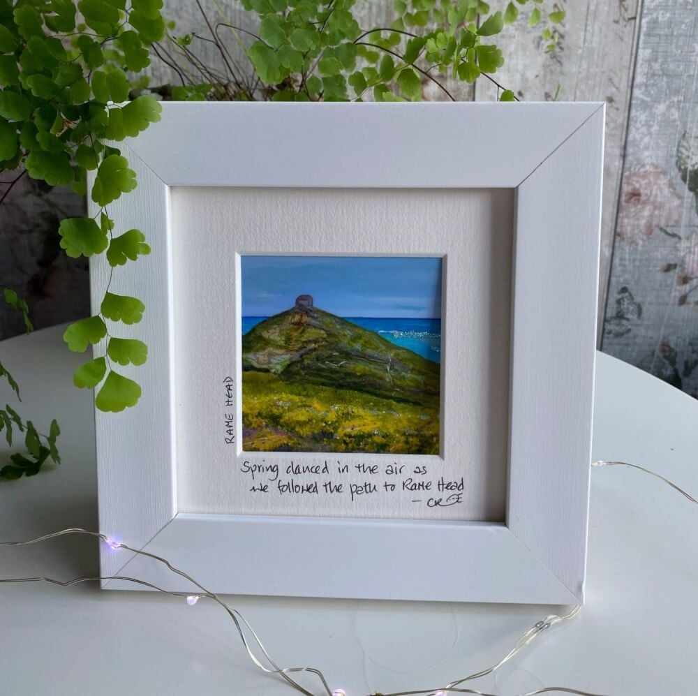 Rame Head Mini Framed Print