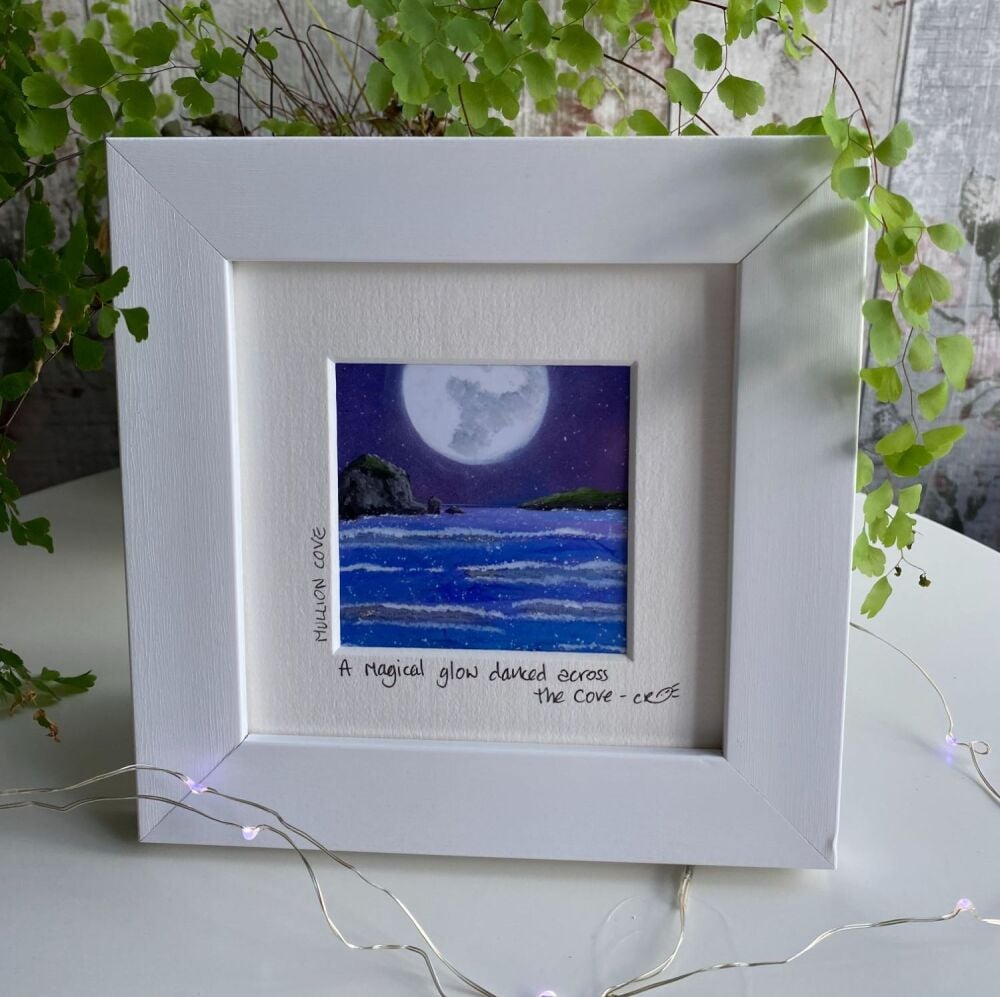 Mullion Cove - Mini Framed Print