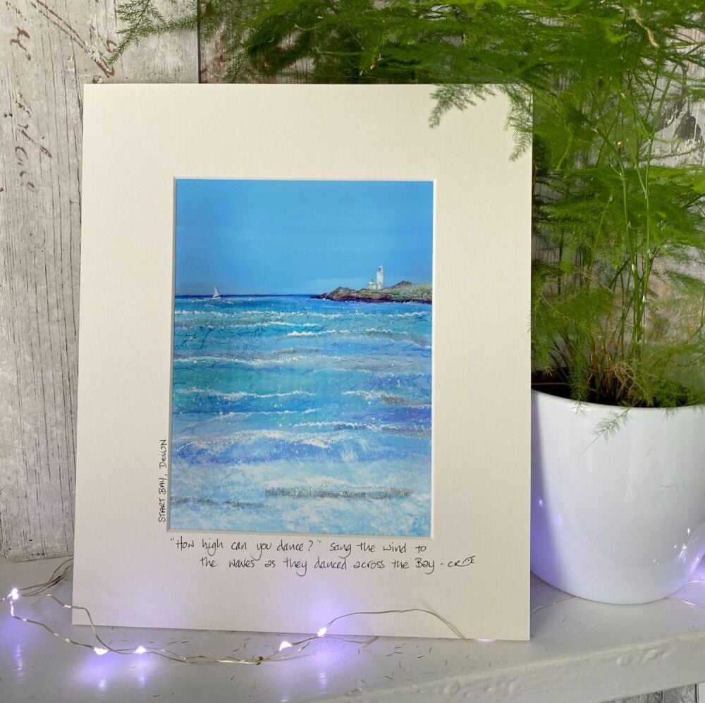 Start Point How high can you dance -  Mounted print