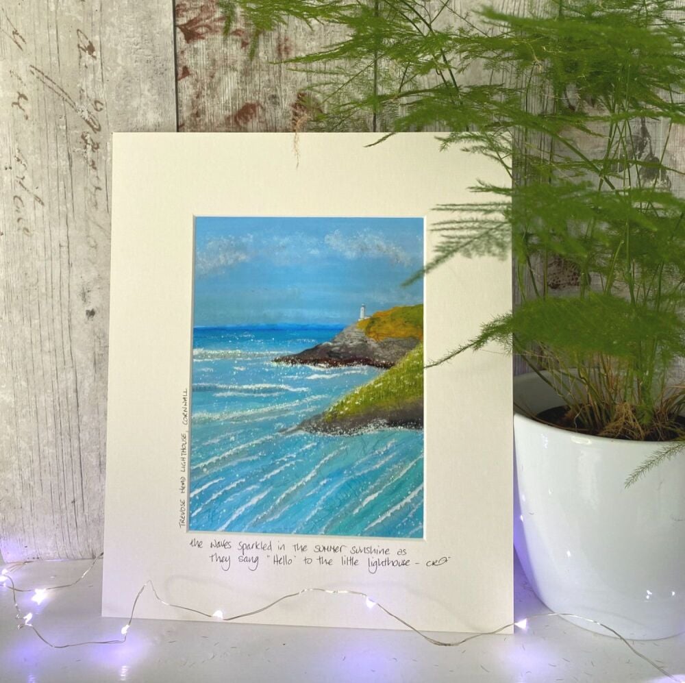 Trevose Head - Mounted print