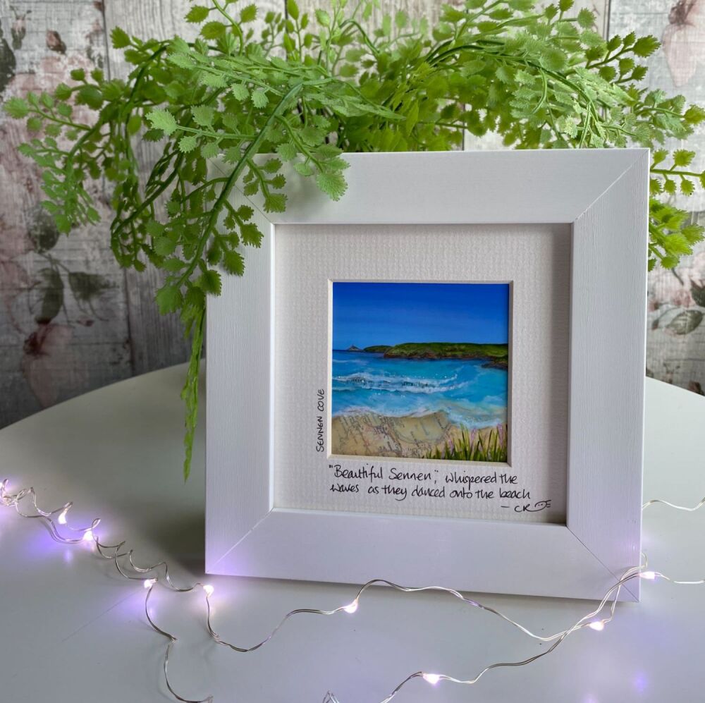 Sennen Cove - Mini framed print