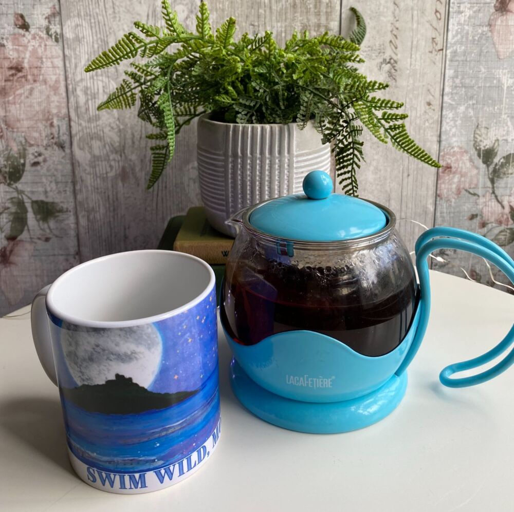 Swim wild moon child - Ceramic Mug