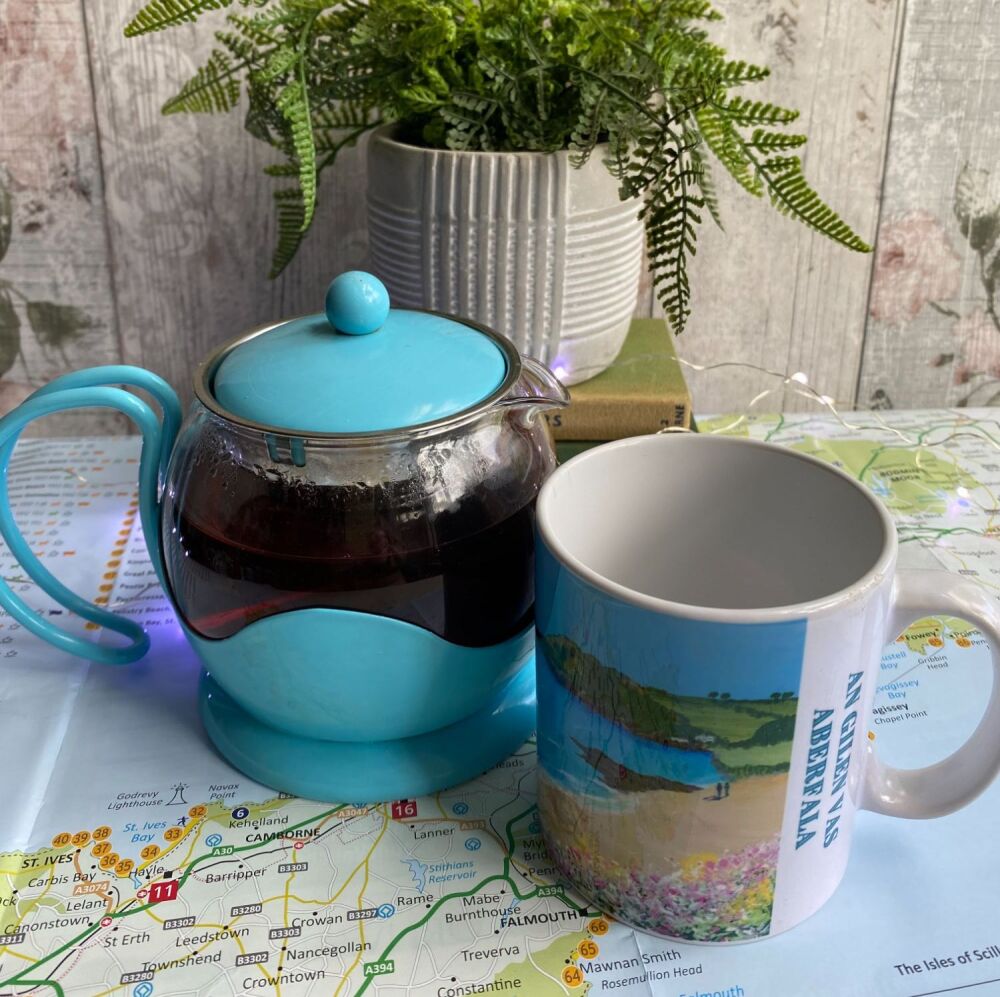 Gylly Beach, Falmouth - Ceramic Mug