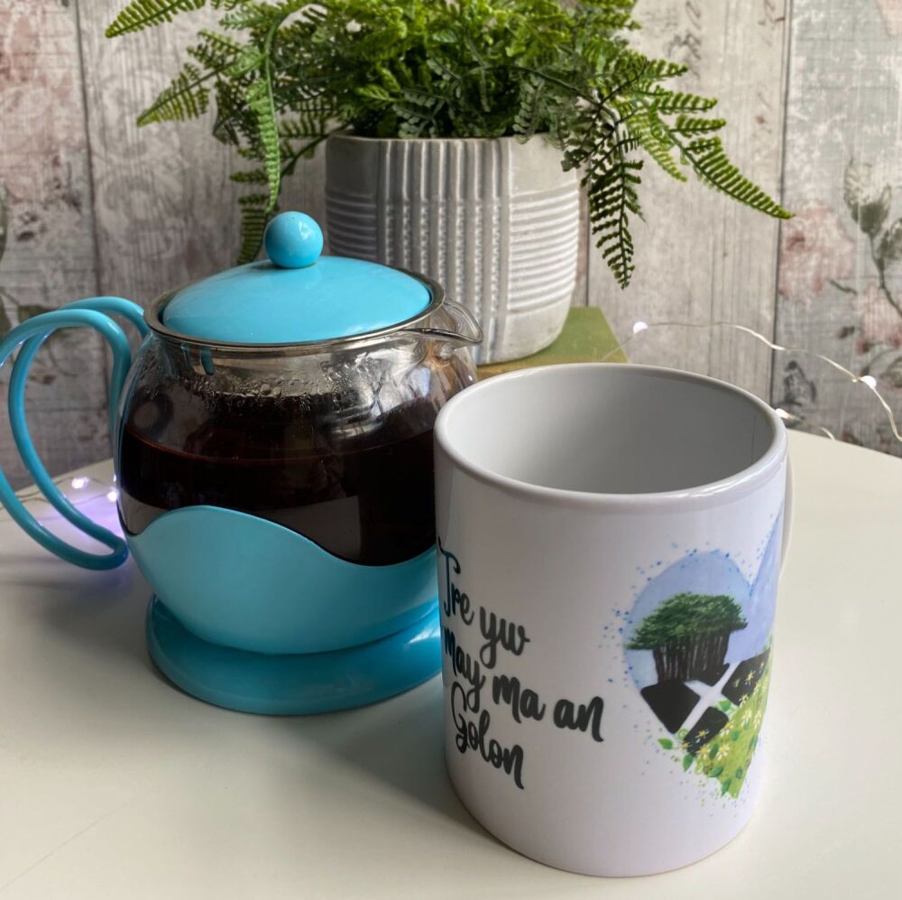 Kernow Heart (Cornish) - Ceramic mug