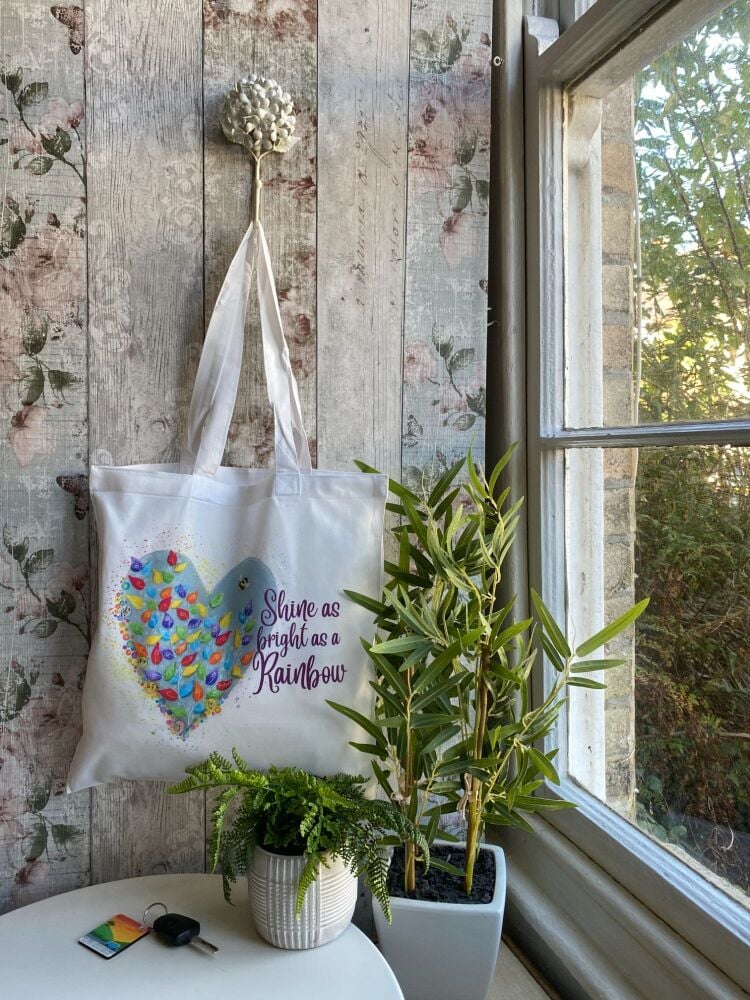 Shine as bright as a rainbow - Tote bag