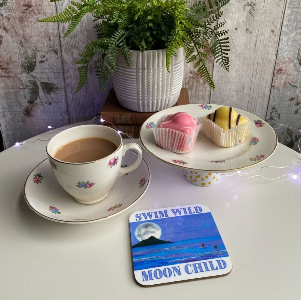 Swim wild moon child - Coaster