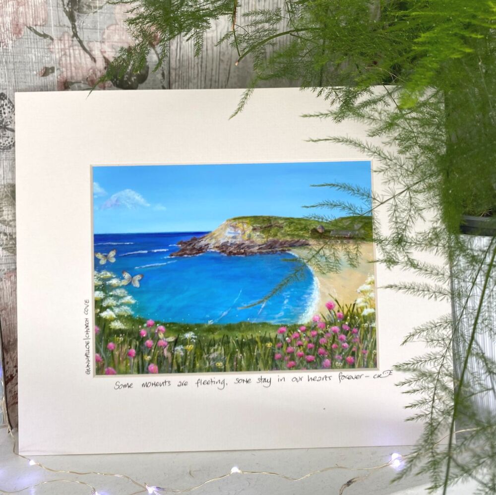 Gunwalloe/Church Cove - Mounted Print